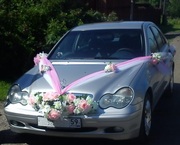 Mercedes C200 для свадебного кортежа